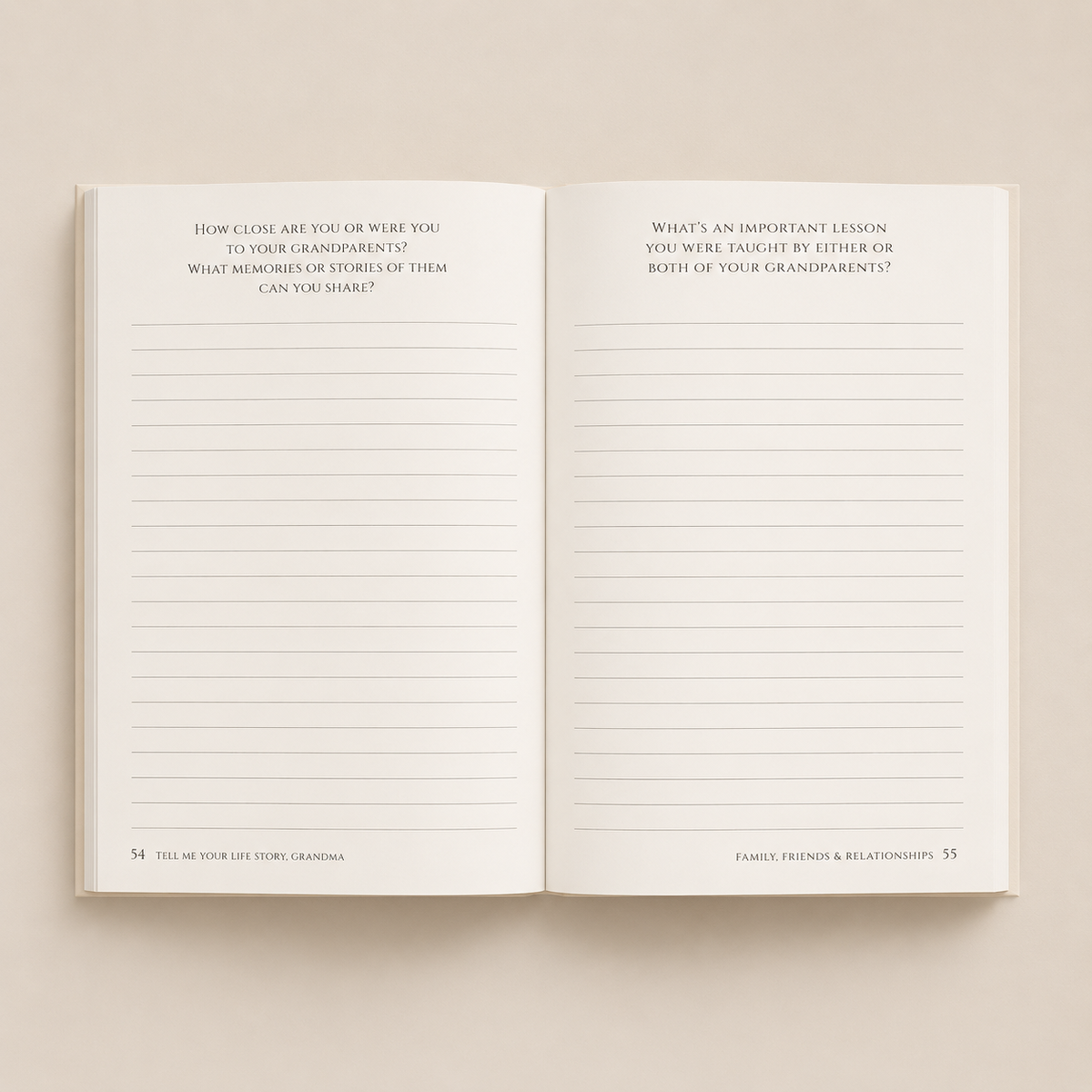 Grandma’s Life Story Journal